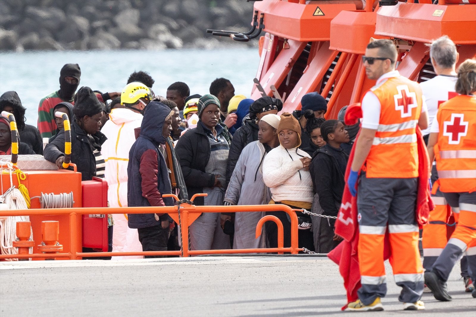 The route to the Canary Islands is the “most active” in irregular entries to the EU despite the decline in January